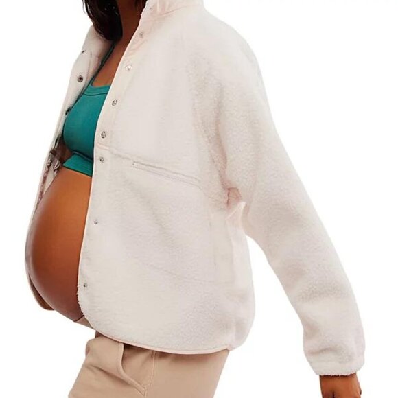 Free People x Hatch Natural Maternity Hit Jacket - Size Small - NWT - Picture 3 of 6